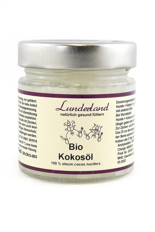 Lunderland - Bio-Kokosöl 200ml
